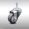 Service Caster 3 Inch SS Thermoplastic Rubber Wheel Swivel 3/8 Inch Threaded Stem Caster SCC SCC-SSTS20S314-TPRB-381615 - alternate 2